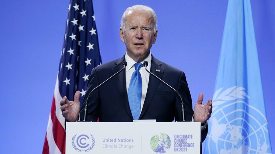 The Biden administration is blaming a court proceeding for a Friday move on oil and gas leases.