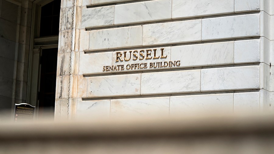 The Russell Senate Office Building in Washington, D.C., is seen on Wednesday, April 13, 2022.