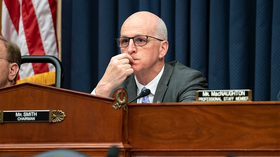 House Armed Services Committee Chairman Adam Smith (D-Wash.) is seen during a hearing to discuss the President's FY 2023 budget for the Department of Defense on Tuesday, April 5, 2022.