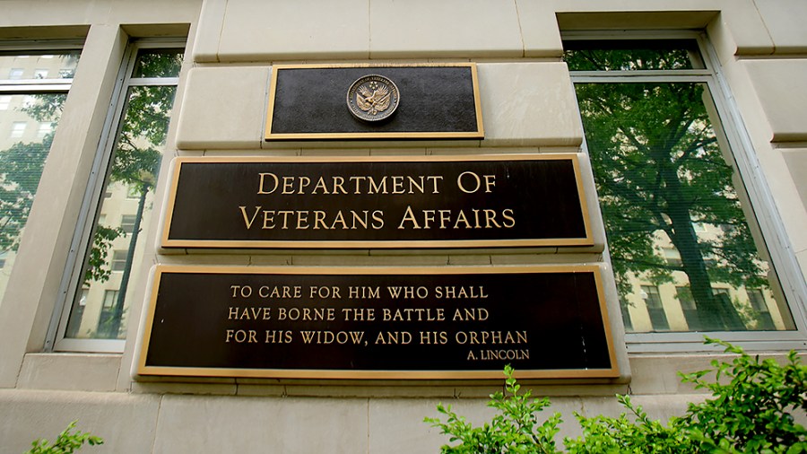 The Department of Veterans of Affairs is seen in Washington, D.C., on Thursday, June 3, 2021.