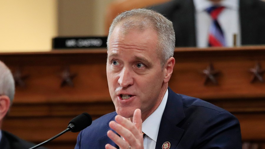 Rep. Sean Patrick Maloney (D-N.Y.) during a meeting of the House Intelligence Committee