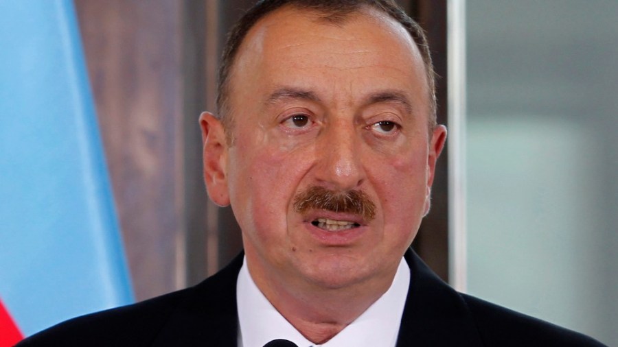 Azerbaijan's President Ilham Aliyev