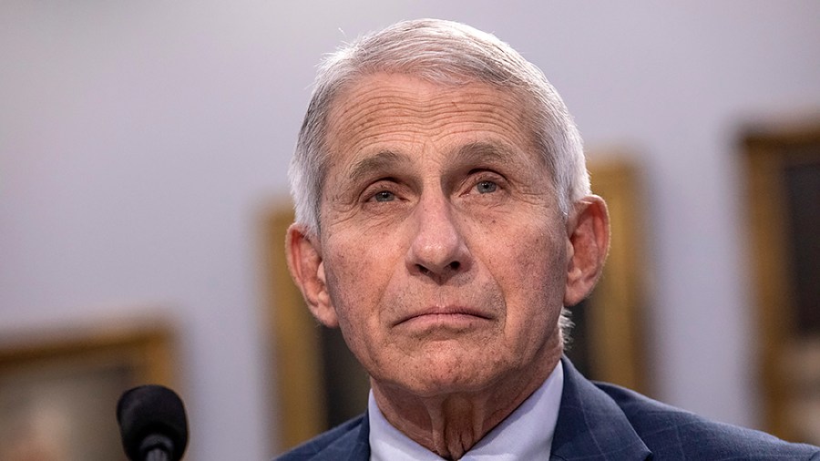 Dr. Anthony Fauci sits before the House Appropriations Subcommittee on Labor, Health and Human Services, Education, and Related Agencies for a hearing to discuss the President's Fiscal Year 2023 Budget Request for the National Institutes of Health on Wednesday, May 11, 2022.