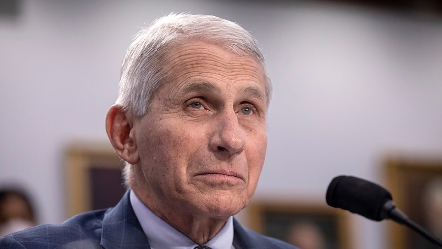 Dr. Anthony Fauci sits before the House Appropriations Subcommittee on Labor, Health and Human Services, Education, and Related Agencies for a hearing to discuss the President's Fiscal Year 2023 Budget Request for the National Institutes of Health on Wednesday, May 11, 2022.