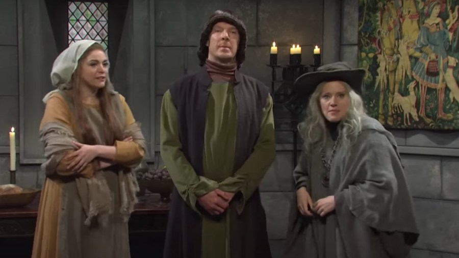 After Justice Samuel Alito's leaked draft opinion to overturn Roe v. Wade, a flashback to 13th century England on 'Saturday Night Live'