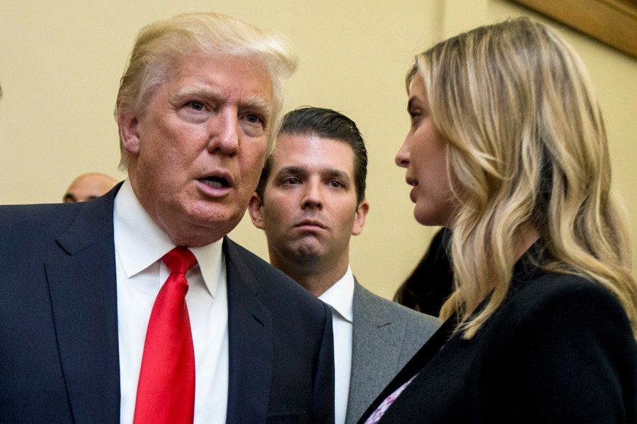 Donald J. Trump, Donald Trump Jr., Ivanka Trump