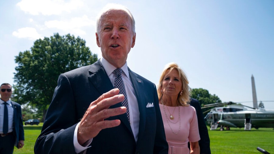 President Biden and first lady Jill Biden