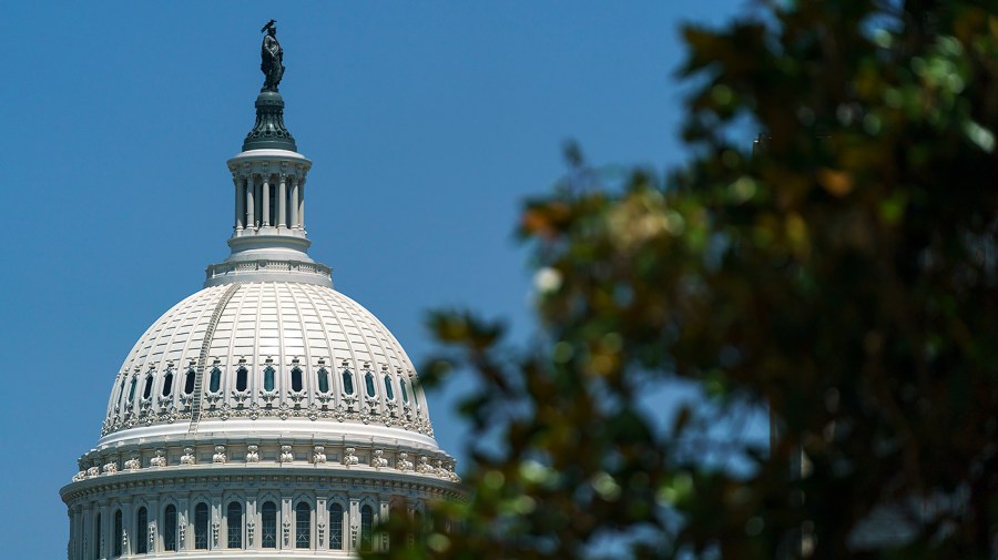 The U.S. Capitol is seen form the South Capitol St. on Tuesday, May 31, 2022.