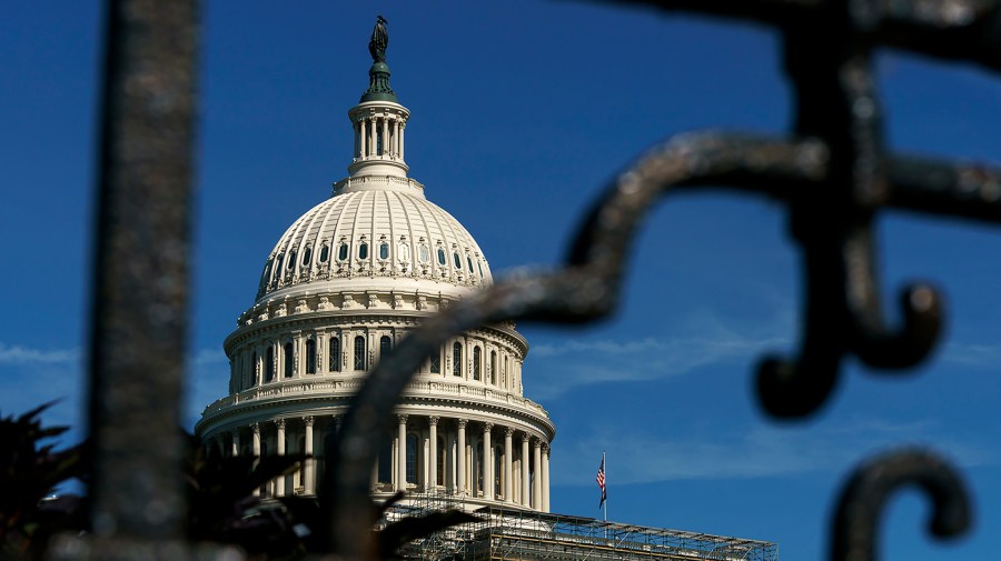 The U.S. Capitol is seen from the West Front on Monday, June 6, 2022.