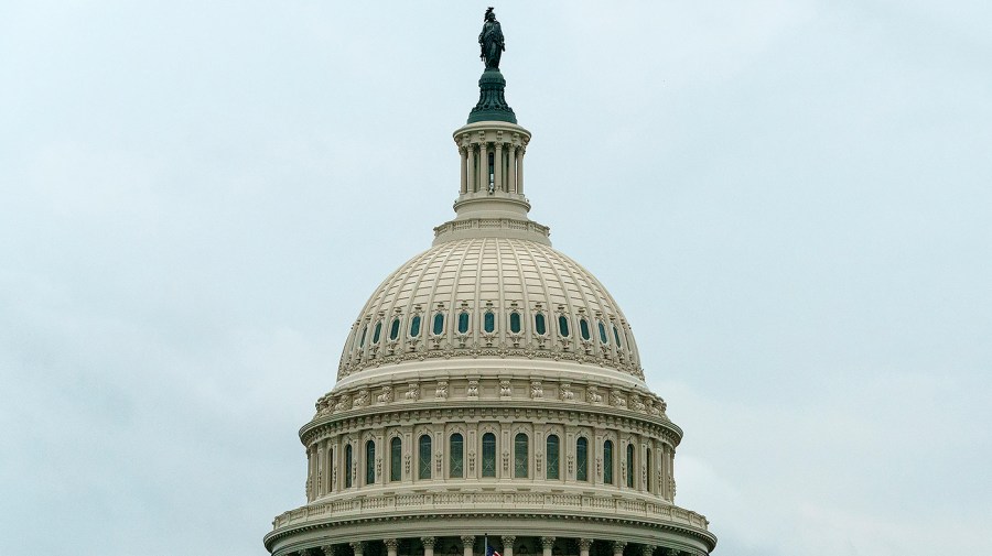 The U.S. Capitol is seen from the East Front Plaza on Monday, June 27, 2022.