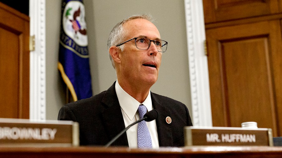 Rep. Jared Huffman (D-Calif.) speaks at a House Select Committee on the Climate Crisis hearing entitled 'State Perspectives on Cutting Methane Pollution' on Tuesday, June 14, 2022.