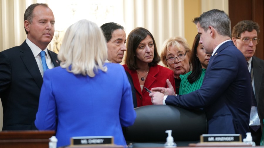 Members of the House select committee investigating the Jan. 6, 2021 Capitol riot speak during its first prime-time hearing.