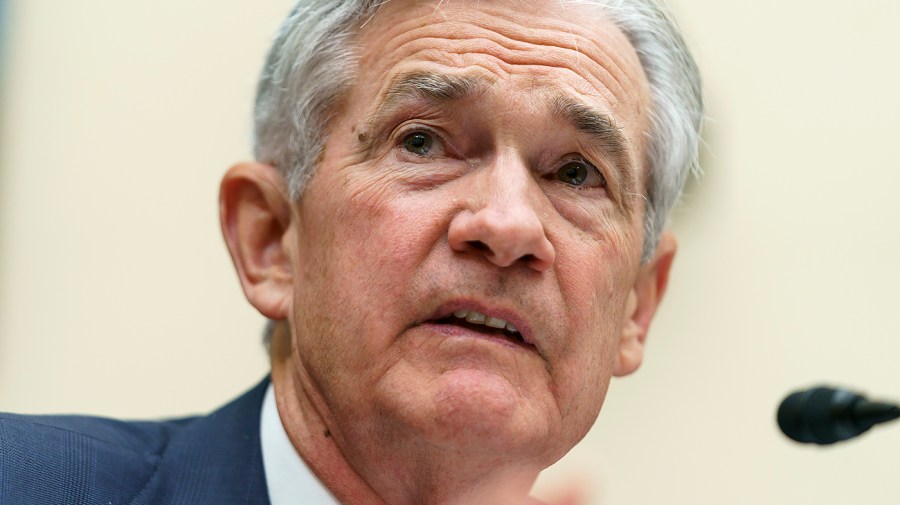 Federal Reserve Chairman Jerome Powell answers questions during a House Financial Services Committee hearing to discuss the Semiannual Monetary Policy Report to Congress on Thursday, June 23, 2022.