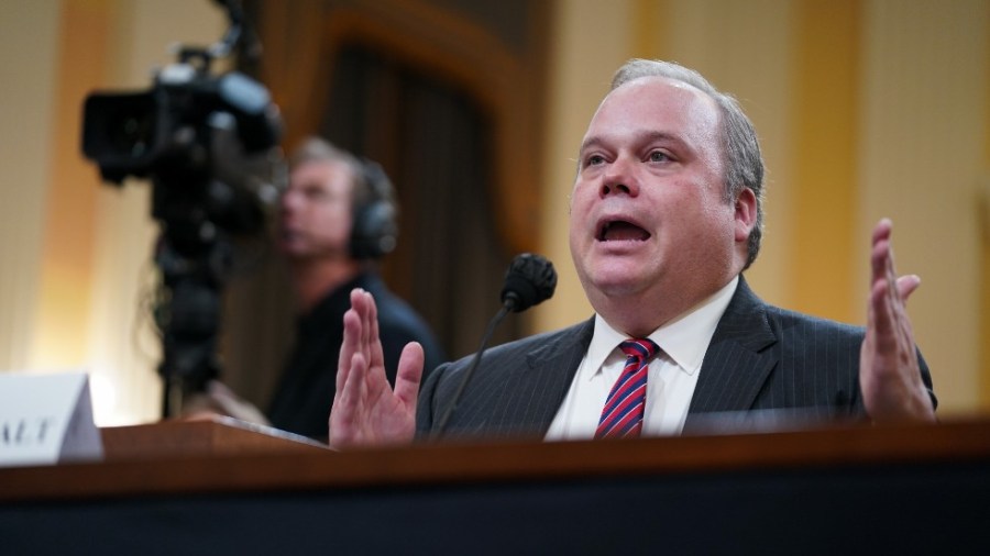 Chris Stirewalt, a former top editor at Fox News, testifies at hearing before House panel investigating Jan. 6, 2021 attack on U.S. Capitol