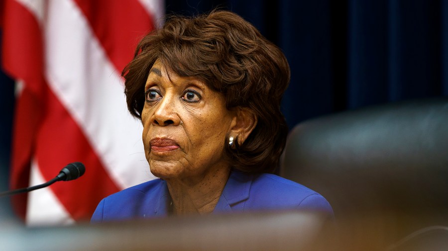 House Financial Services Committee Chairman Maxine Waters (D-Calif.) is seen during a hearing to discuss the Semiannual Monetary Policy Report to Congress on Thursday, June 23, 2022.