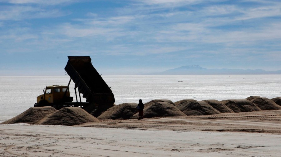 bolivia lithium plant