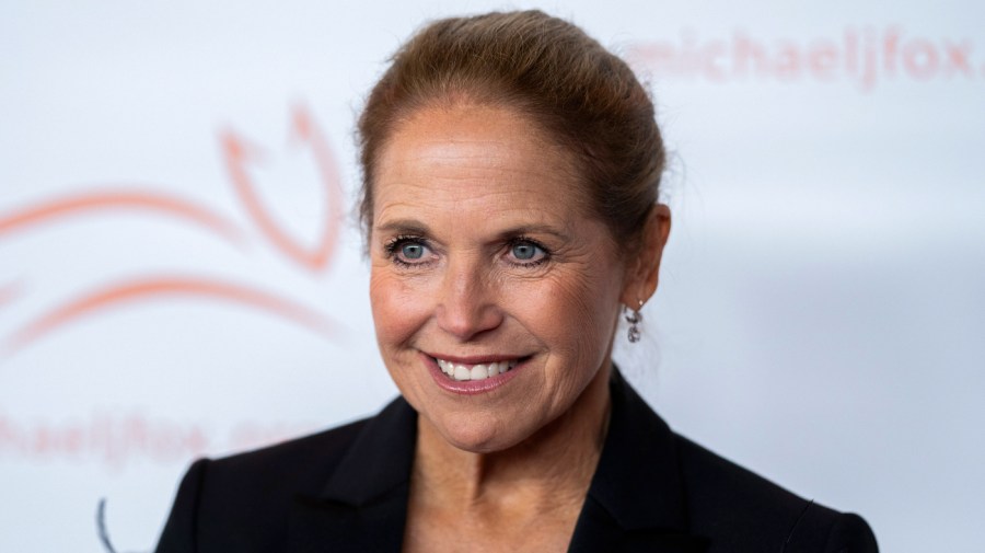 Katie Couric attends "A Funny Thing Happened on the Way to Cure Parkinson's" gala benefiting The Michael J. Fox Foundation for Parkinson's Research.