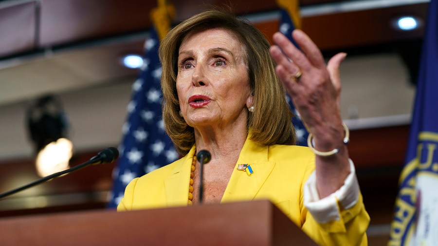 Speaker Nancy Pelosi (D-Calif.)