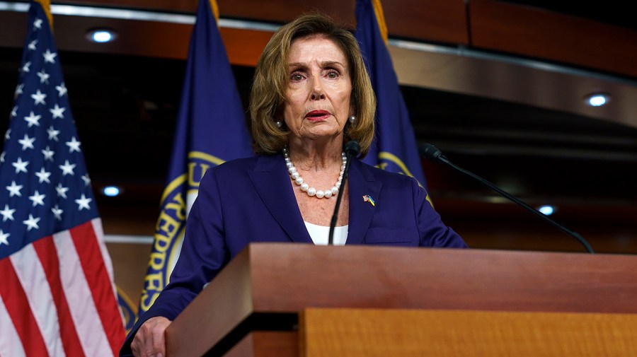 Speaker Nancy Pelosi (D-Calif.)