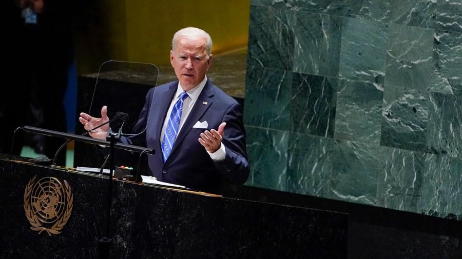 President Biden addresses the U.N. General Assembly