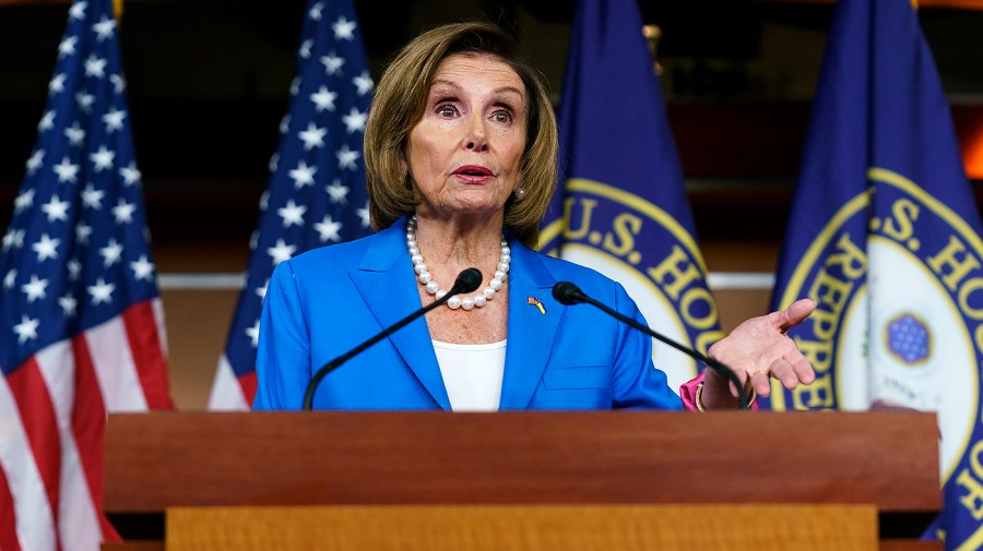 Speaker Nancy Pelosi (D-Calif.)