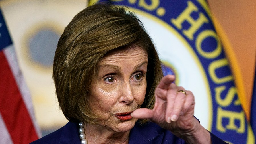 Speaker Nancy Pelosi (D-Calif.)