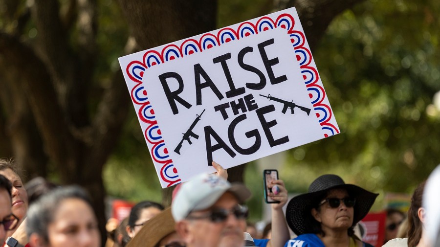 A March for our Lives rally was held at the Texas State Capitol