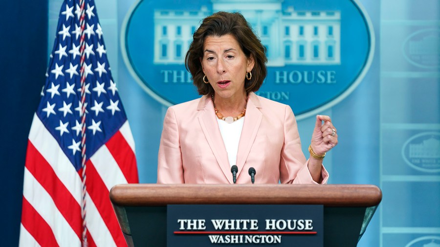 Secretary of Commerce Gina Raimondo