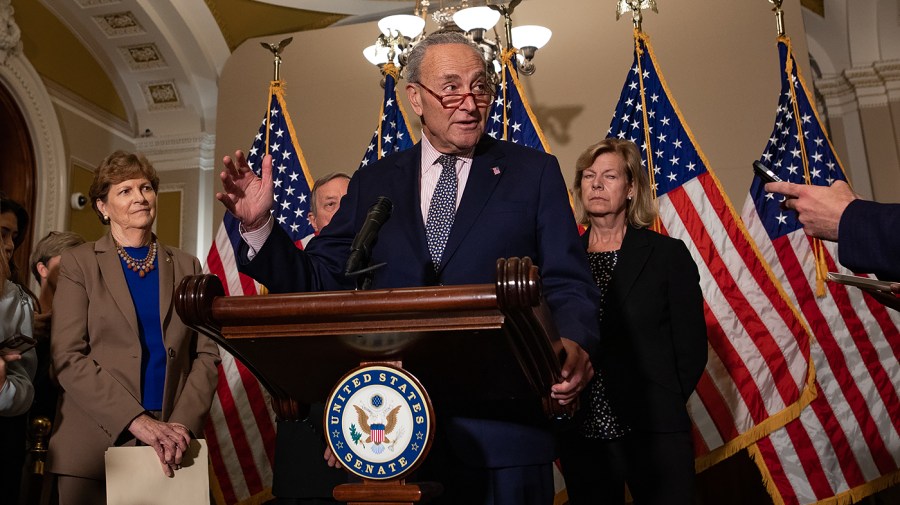 Majority Leader Charles Schumer (D-N.Y.)