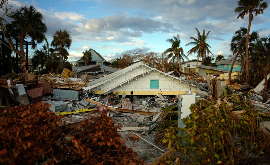 Hurricane Ian destruction