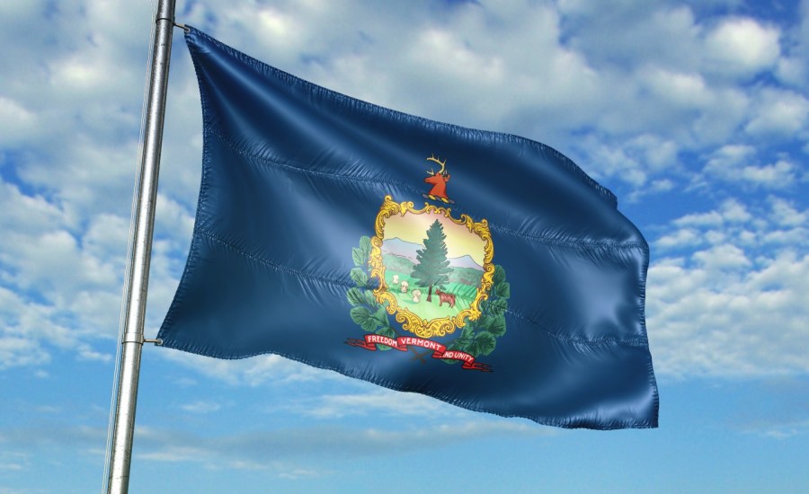 Vermont flag.