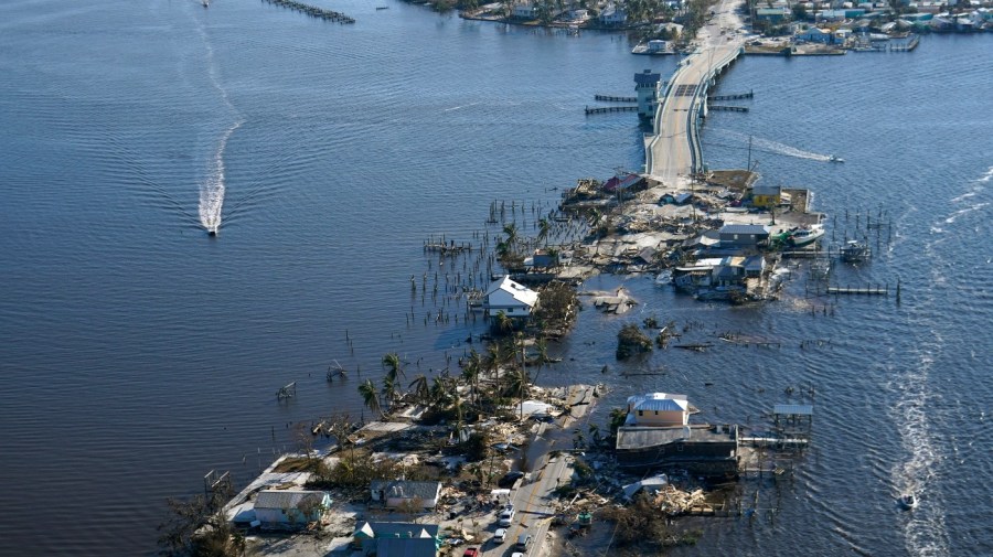 Hurricane Ian damage