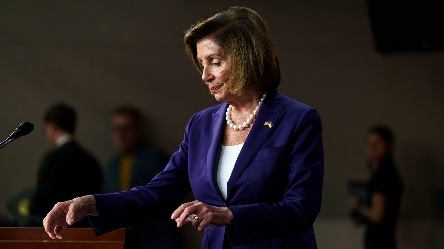 Speaker Nancy Pelosi (D-Calif.)