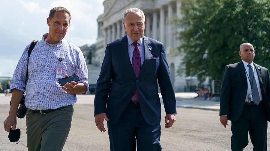 Majority Leader Charles Schumer (D-N.Y.)