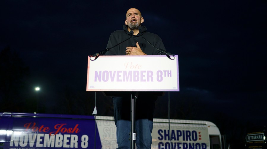 Pennsylvania Democratic candidate for Senate John Fetterman