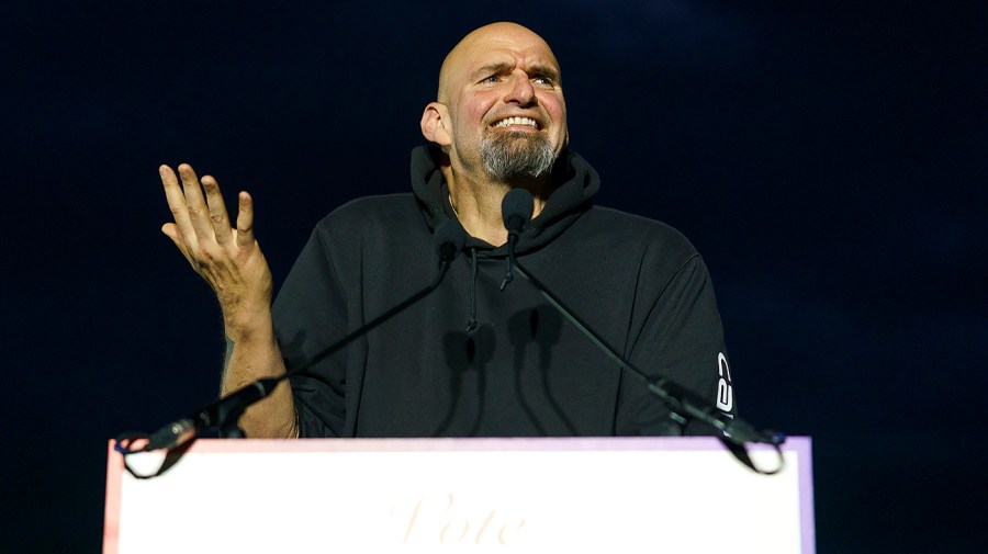 Pennsylvania Democratic candidate for Senate John Fetterman