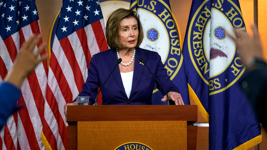 Speaker Nancy Pelosi (D-Calif.)