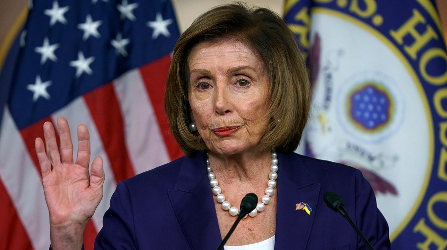 Speaker Nancy Pelosi (D-Calif.)