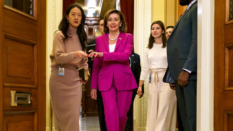 Speaker Nancy Pelosi (D-Calif.)