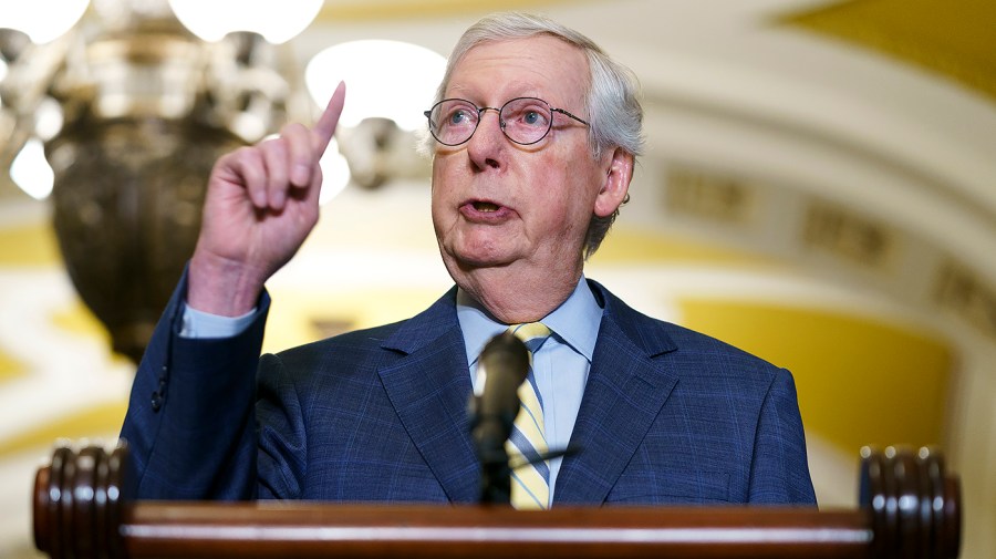 Minority Leader Mitch McConnell (R-Ky.)