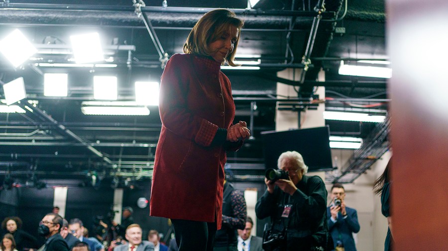 Speaker Nancy Pelosi (D-Calif.)