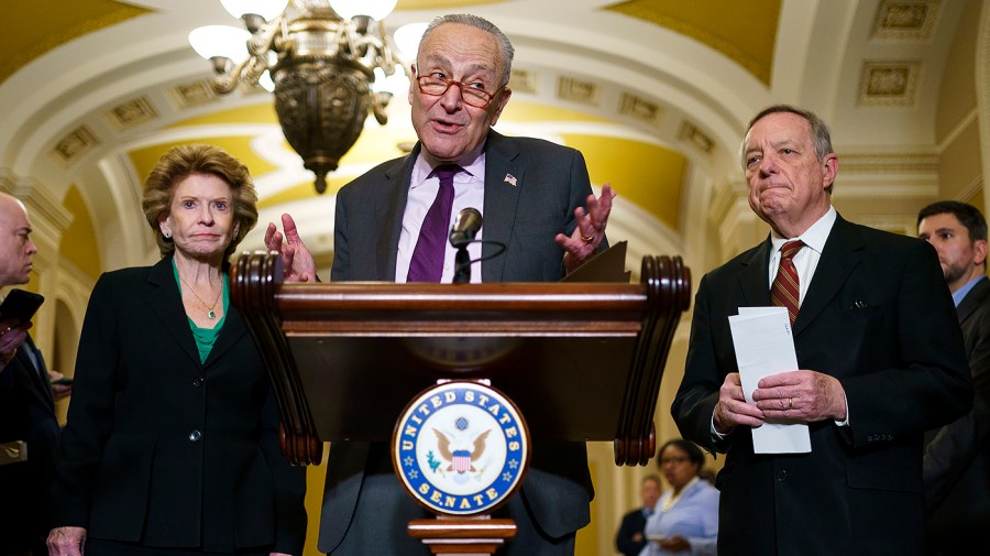 Majority Leader Charles Schumer (D-N.Y.)