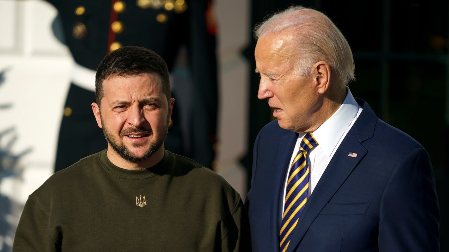 President Biden welcomes Ukrainian President Volodymyr Zelensky