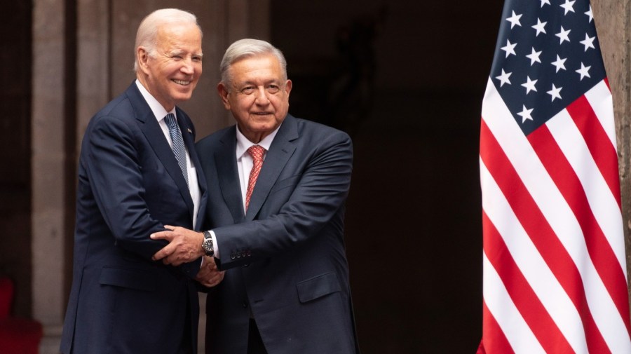 President Biden and Andres Manuel Lopez Obrador