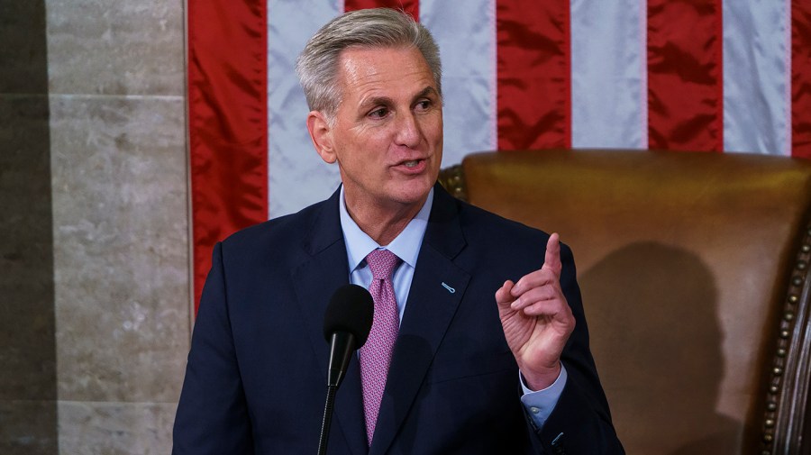 Speaker-elect Kevin McCarthy (R-Calif.)