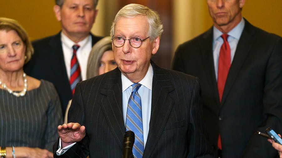 Minority Leader Mitch McConnell (R-Ky.)