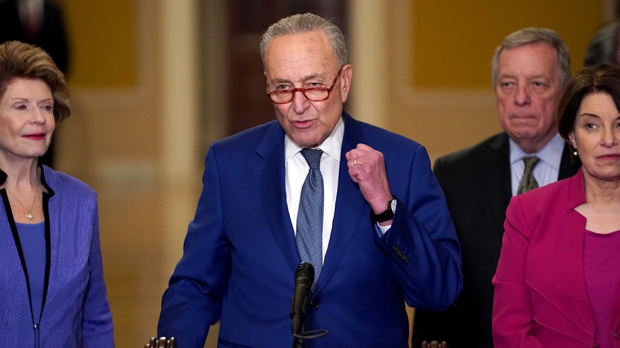 Majority Leader Charles Schumer (D-N.Y.)