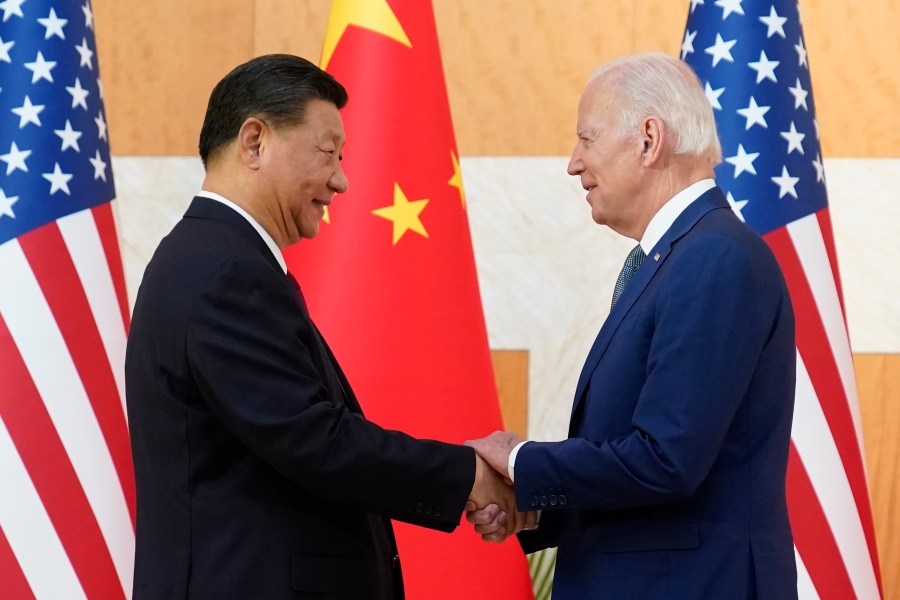 Xi Jinping, Joe Biden