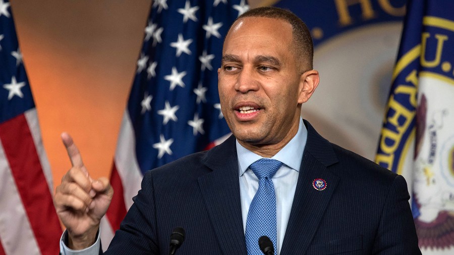 Minority Leader Hakeem Jeffries (D-N.Y.)