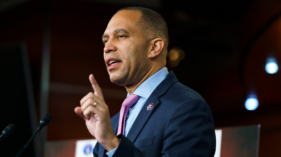 Minority Leader Hakeem Jeffries (D-N.Y.)